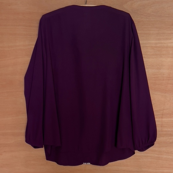 CHICO'S floral embroidered boho top size 3 semi sheer tassel tunic - Picture 5 of 5